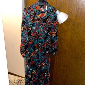 Sheer Tropical dress